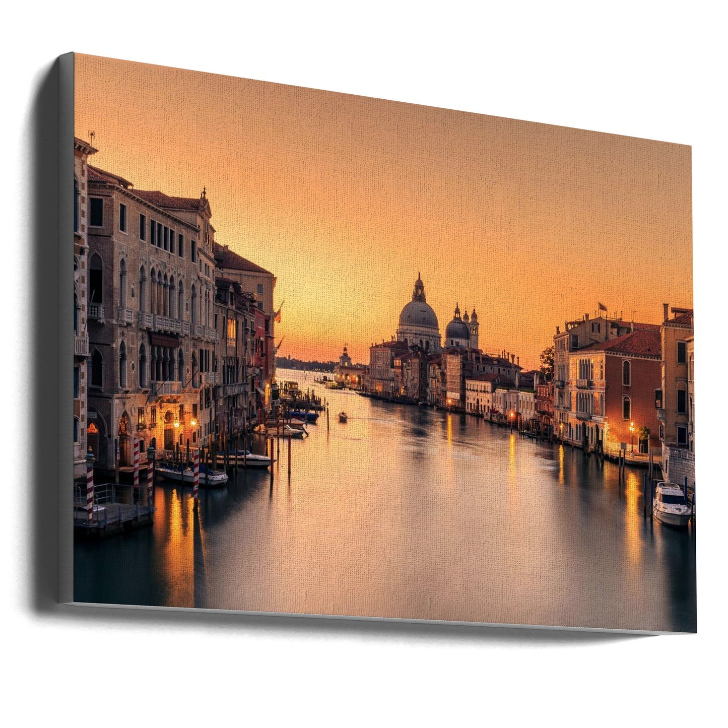 Wandbild Morgenstimmung in Venedig