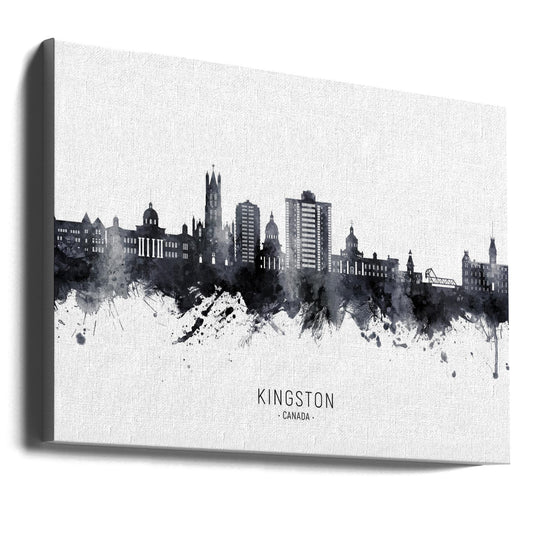 Wandkunst Kingston Kanada Skyline