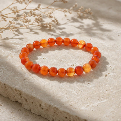 Carnelian A Round Bracelet