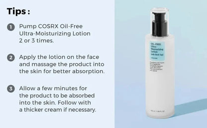 COSRX Oil Free Ultra Moisturizing Lotion With Birch Sap 100ml