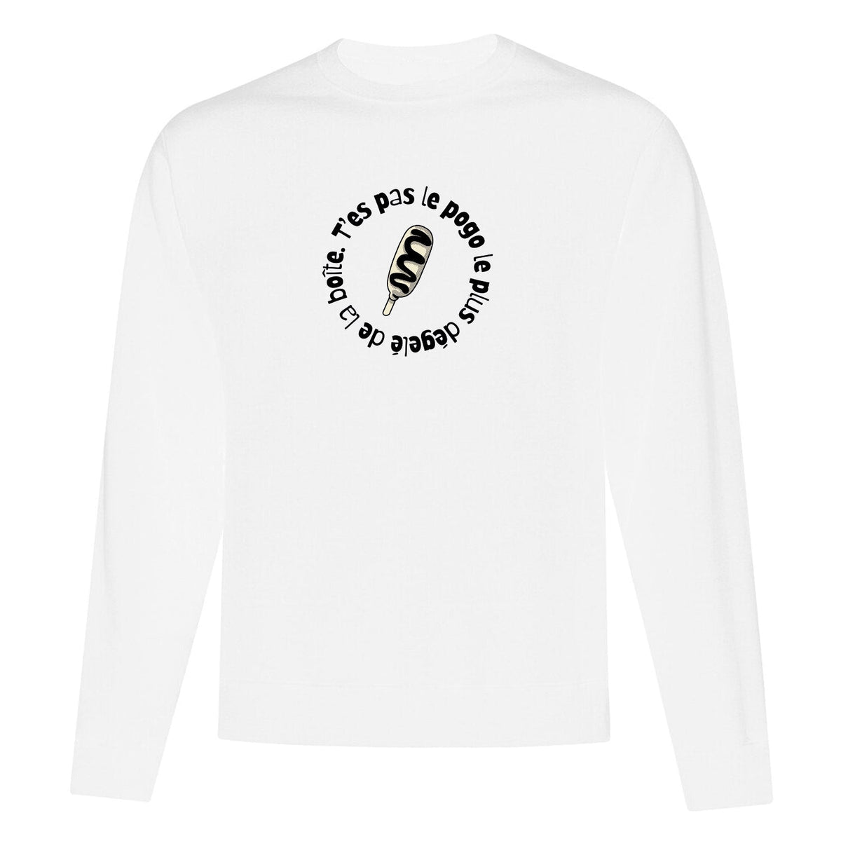 Crewneck "Pogo" imprimé