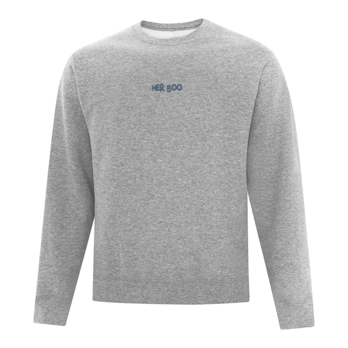 Crewneck "Her Boo" brodé