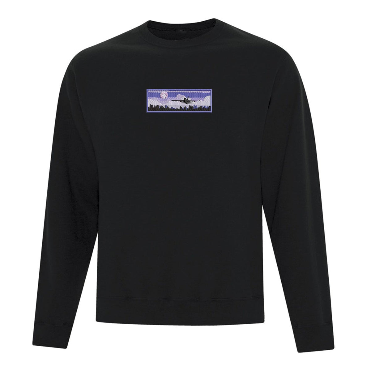 Crewneck Avion brodé