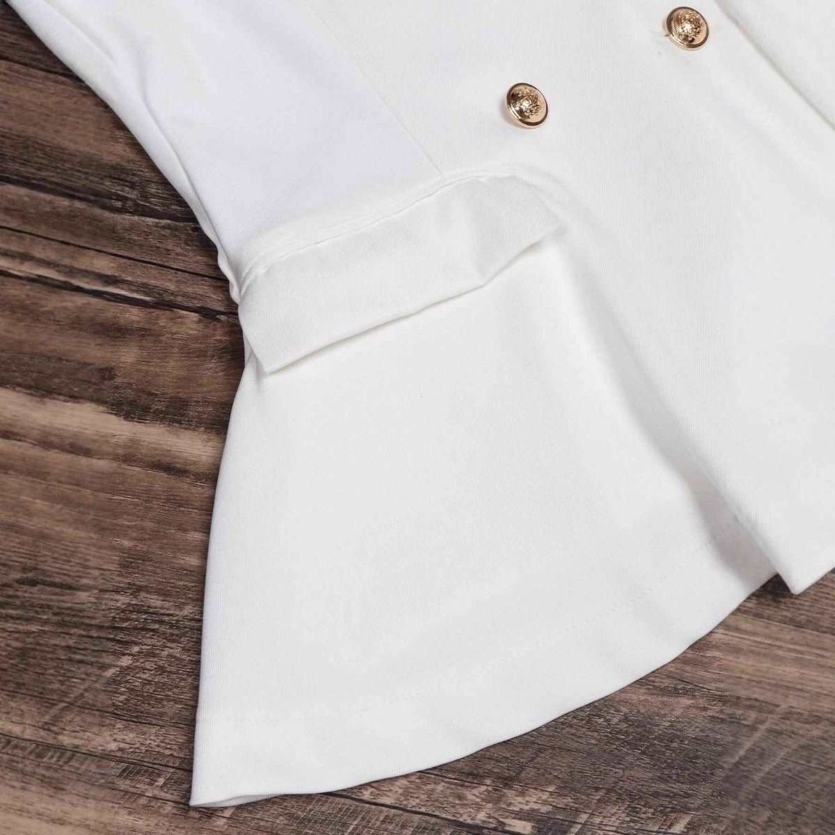 Women's High-End Double-Breasted Cropped Blazer