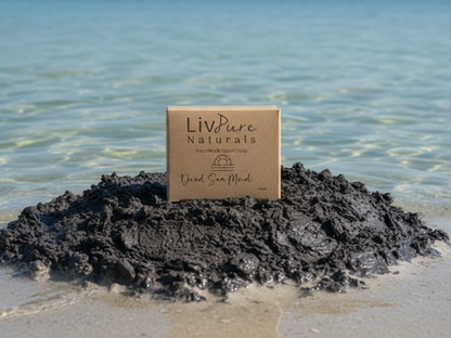Totes Meer Detox Schlamm Seifenstück Handgemachte Mineralienseife – Livpure Naturals