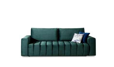 Lazaro Condo Style 3 Seater Storage Sleeper Sofa - Multiple Colors Available