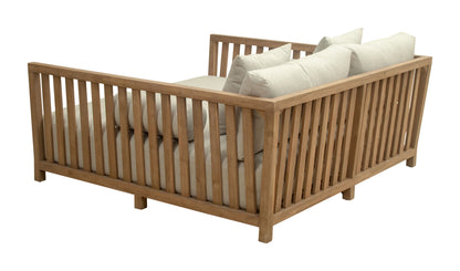 Sunhaven Indoor/Outdoor Daybed Lounger - Taupe