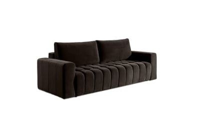 Lazaro Condo Style 3 Seater Storage Sleeper Sofa - Multiple Colors Available