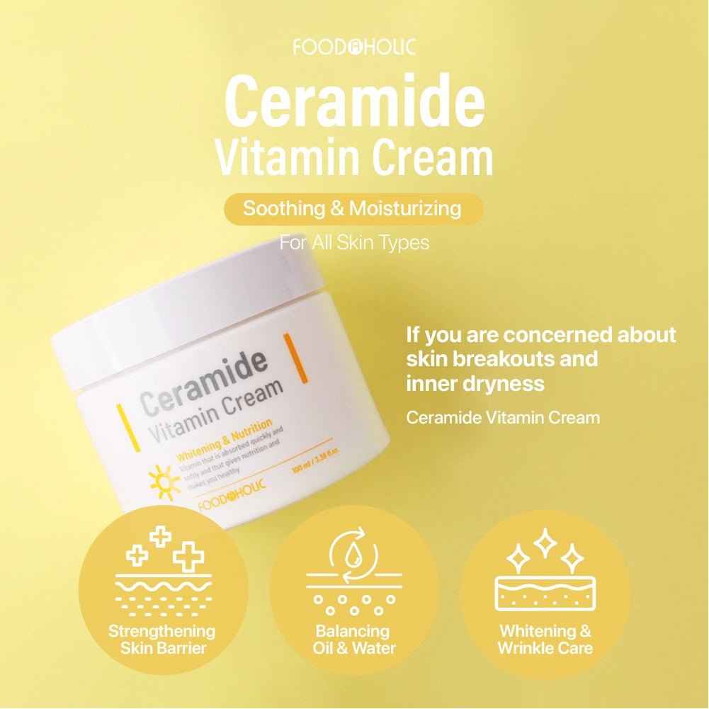 Foodaholic Ceramide Vitamin Cream 100ml