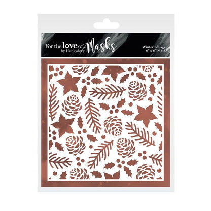 For The Love Of Masks - Winter Foliage