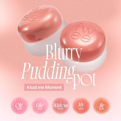 fwee Lip & Cheek Blurry Pudding Pot 5g