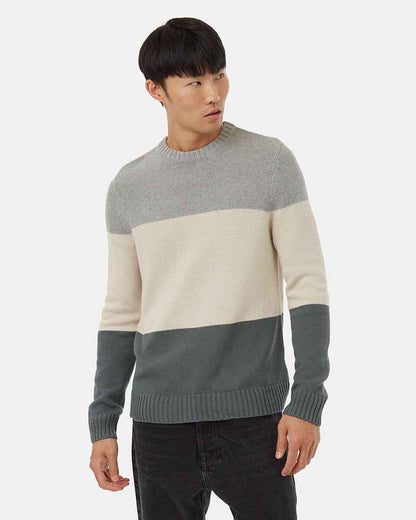 Highline Blocked Crew Sweater