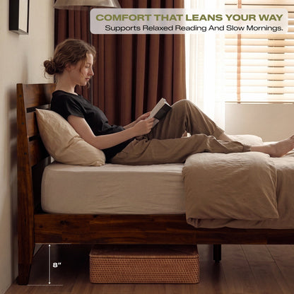Emery Solid Wood Bed Frame