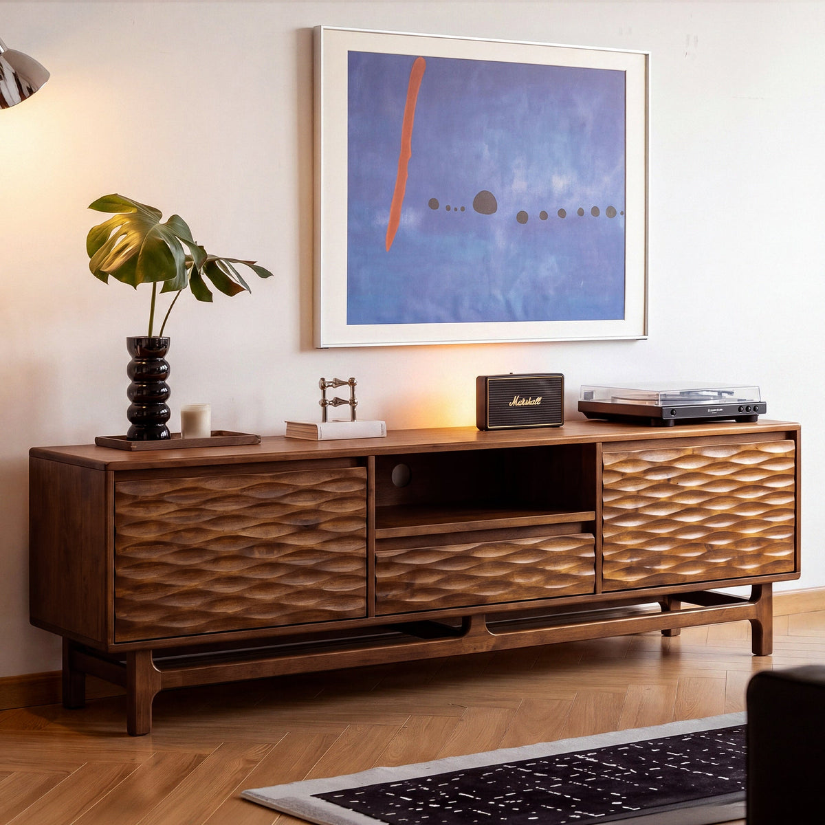 Elara Solid Wood TV Stand