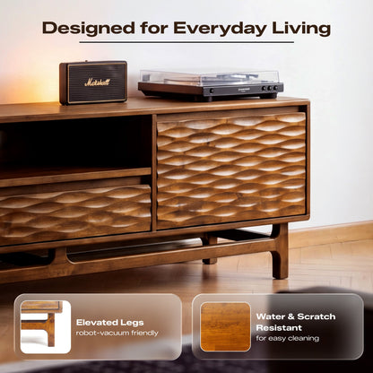 Elara Solid Wood TV Stand