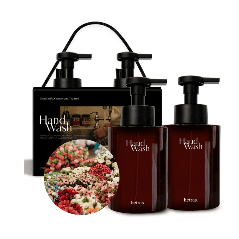 hetras Perfumed Bubble Hand Wash 515ml x 2