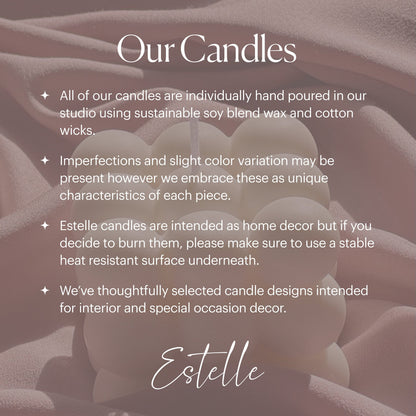 Capitol Architecture Candle: Decorative Soy Wax Pillar Candle