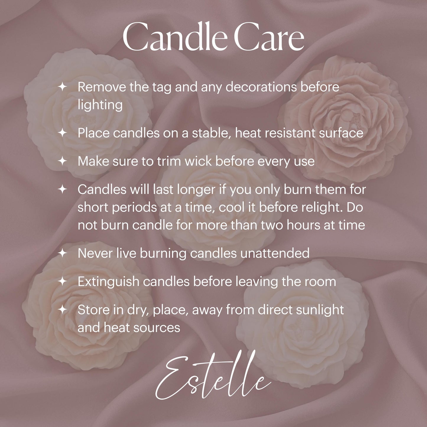 Bees Soy Pillar Candle: Handmade Home Decor