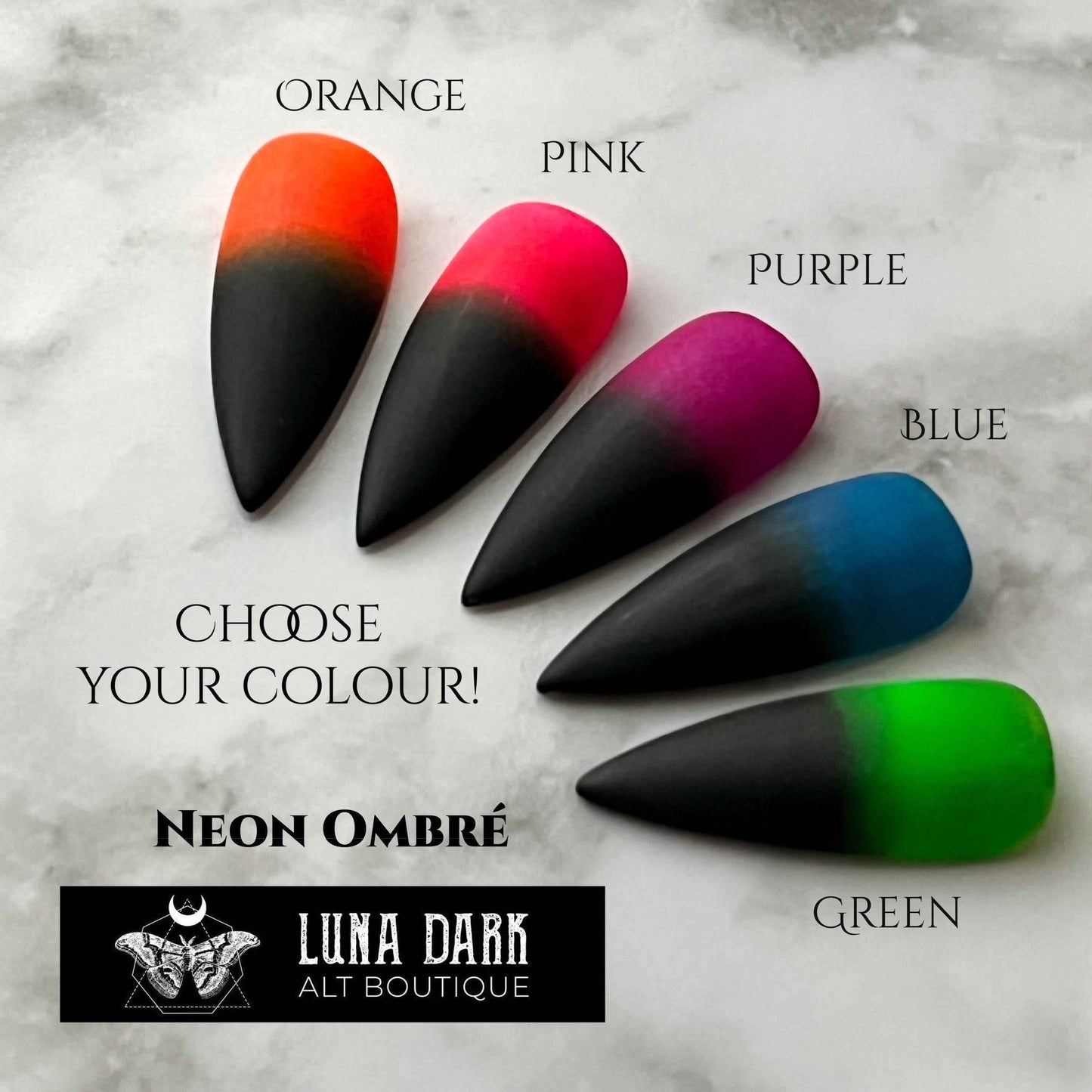 Neon Ombré