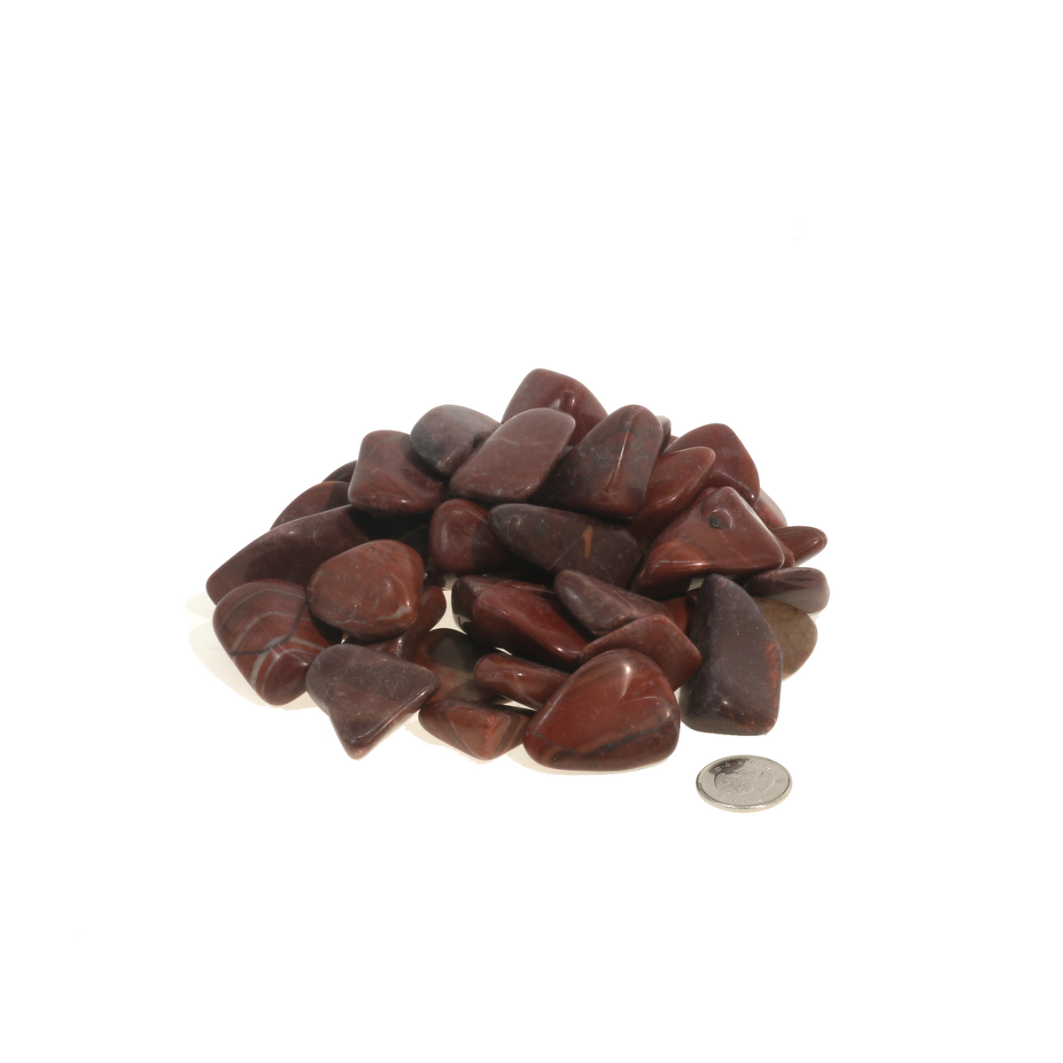Dolomite Red Tumbled Stones