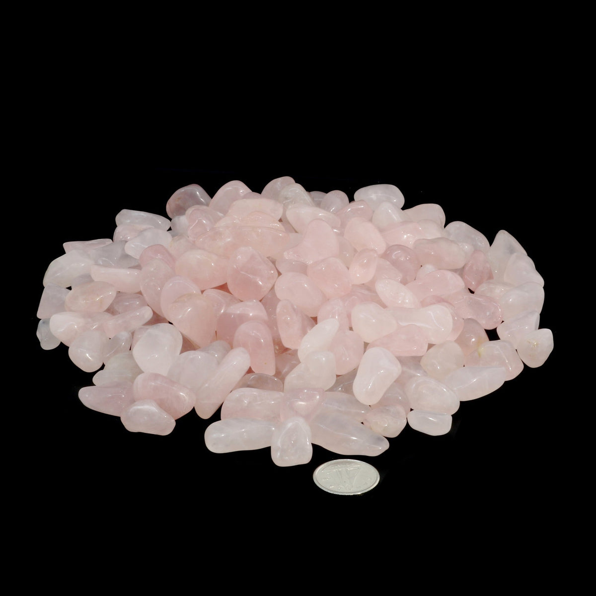 Rose Quartz E Tumbled Stones - Brazil