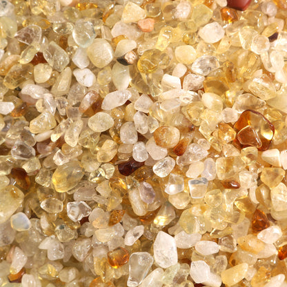 Citrine B Tumbled Stones - Tiny (Enhanced)