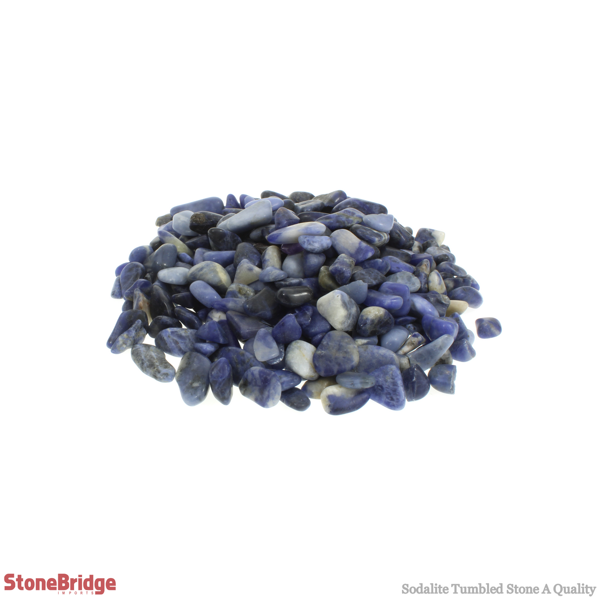 Sodalite A Tumbled Stones - Brazil