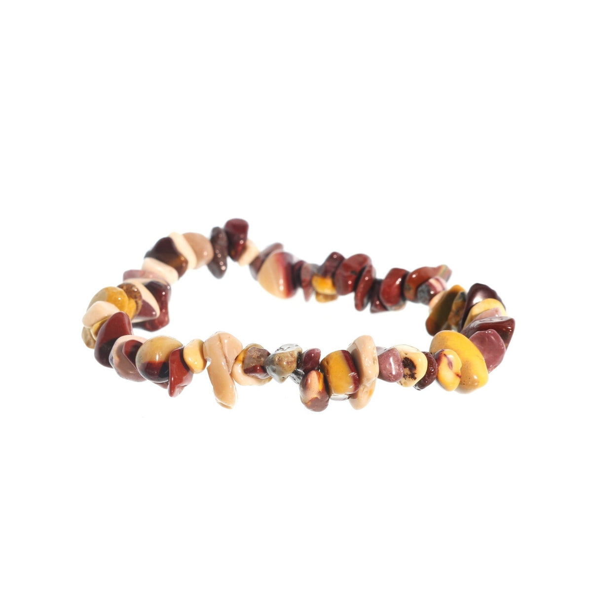 Mookaite Jasper Bead Bracelet
