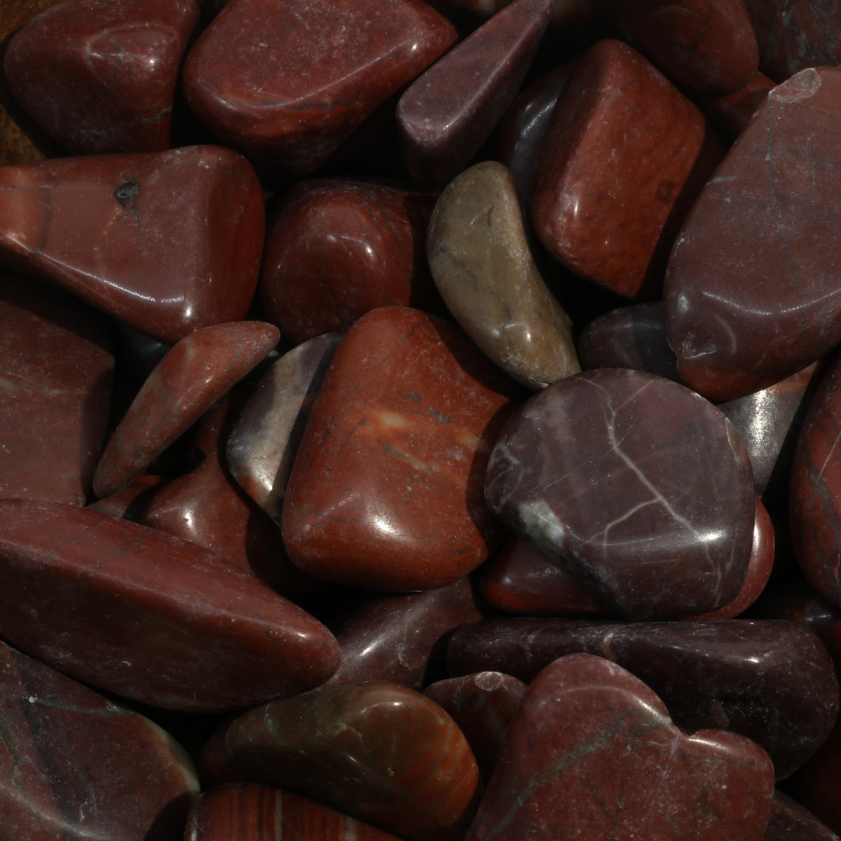 Dolomite Red Tumbled Stones