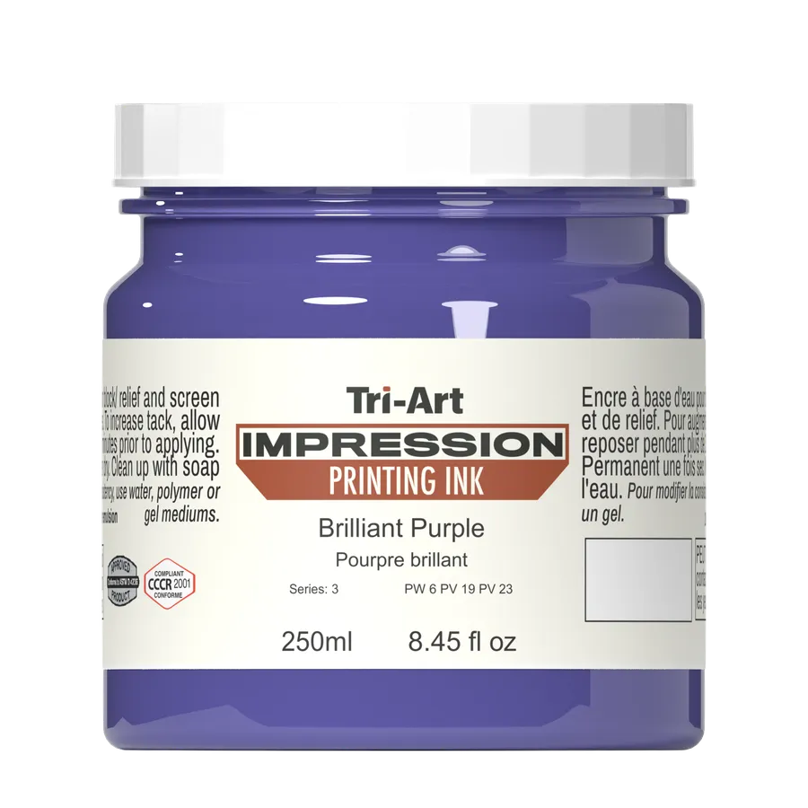 Impressions Block Printing Ink - Brilliant Purple