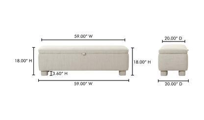 Isla Storage Bench