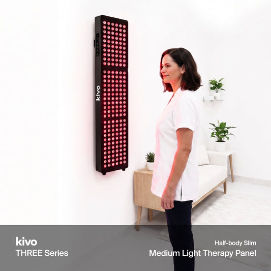 Kivo THREE Series - Medium Red Light Therapy Panel