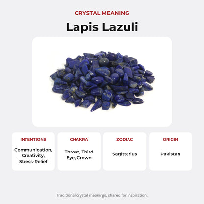 Lapis Lazuli E Tumbled Stones - Mini