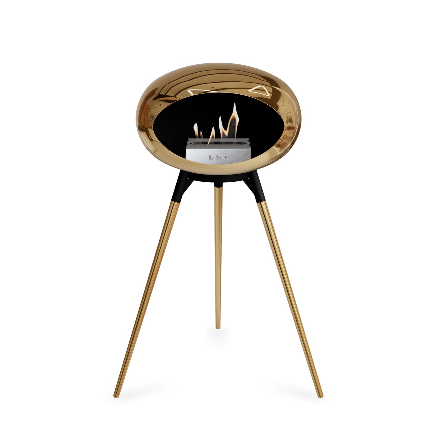 Le Feu Ground High Dome <br>Chromed Rose Gold