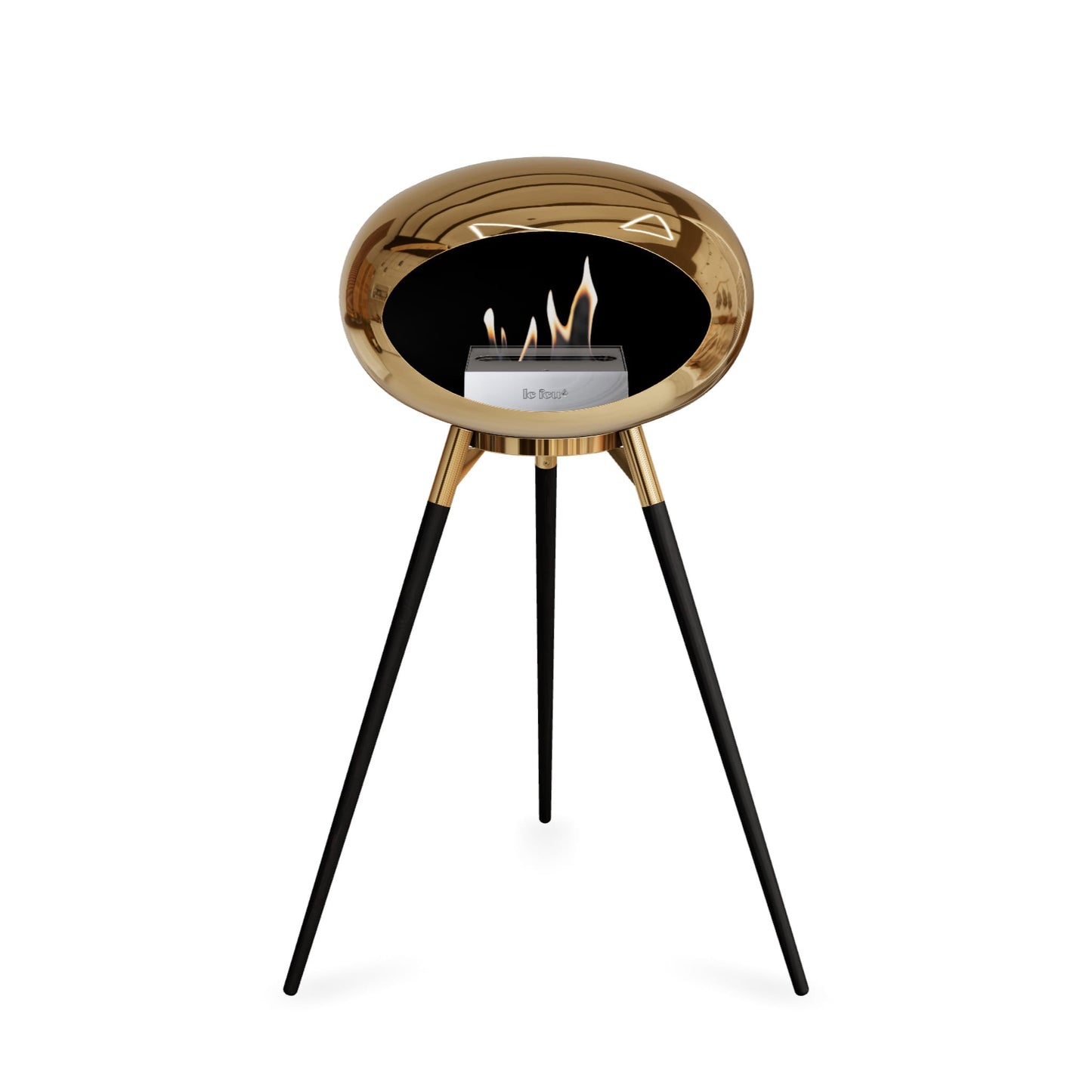 Le Feu Ground High Dome <br>Chromed Rose Gold