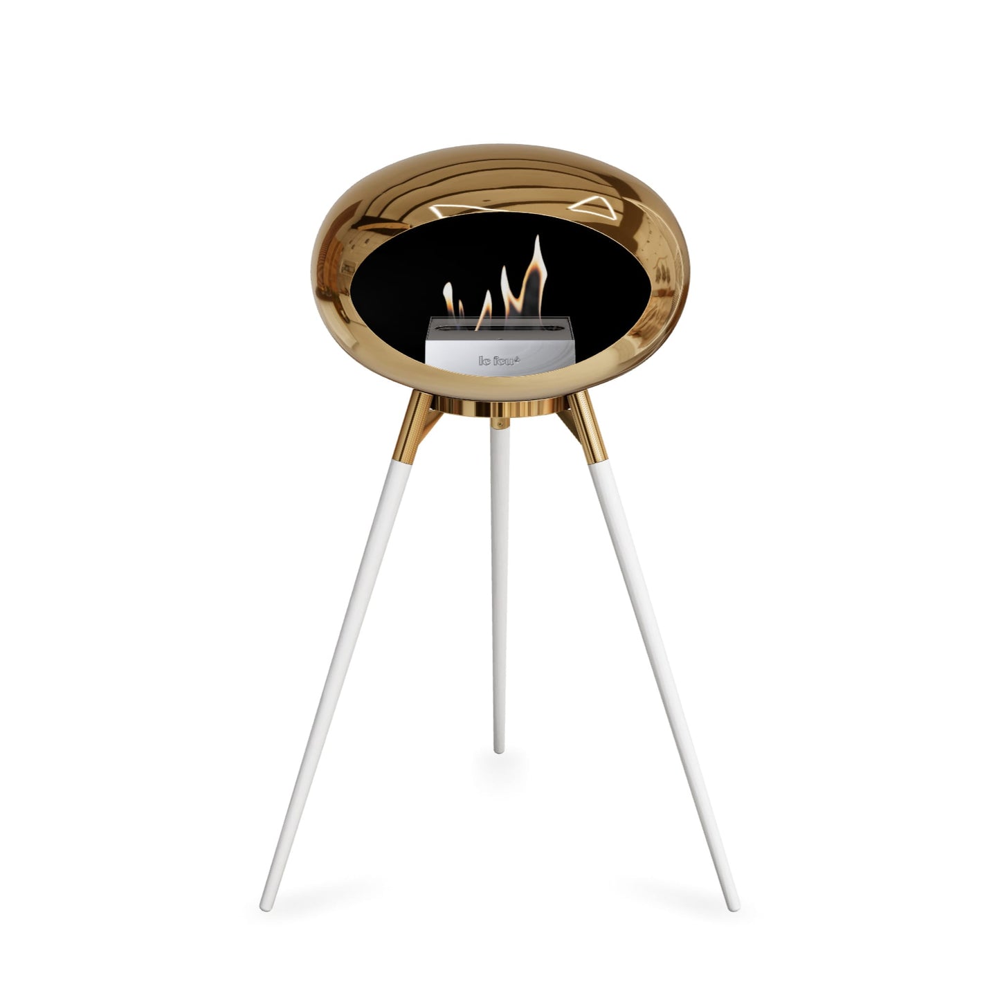 Le Feu Ground High Dome <br>Chromed Rose Gold