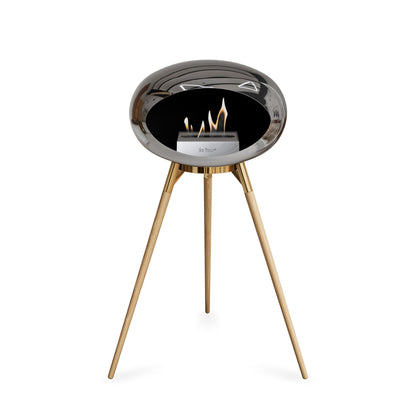 Le Feu Ground High Dome <br>Chromed Silver