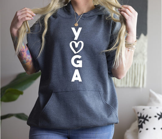 Love Yoga Pullover Hoodie