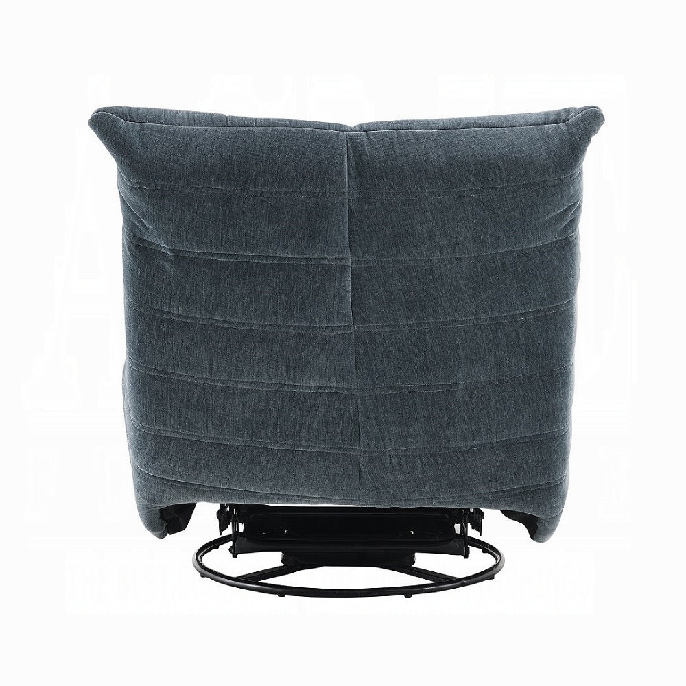 Brasov Swivel Chenille Recliner Accent Chair - Multiple Color Options