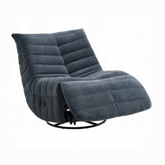 Brasov Swivel Chenille Recliner Accent Chair - Multiple Color Options