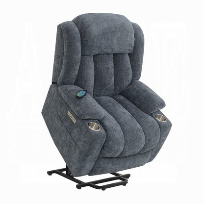Krabi Power Recliner w/Lift, Heating & Massage - Blue