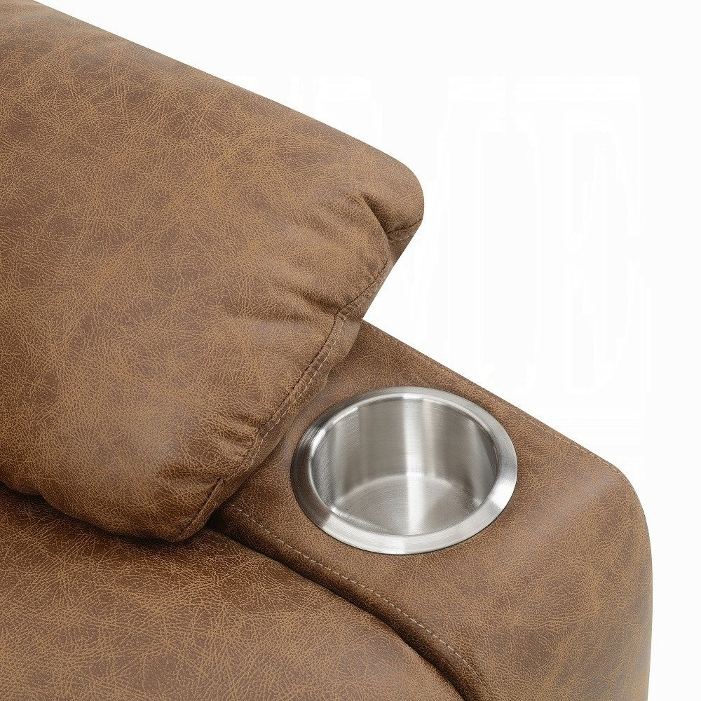 Krabi Power Recliner w/Lift, Heating & Massage - Brown