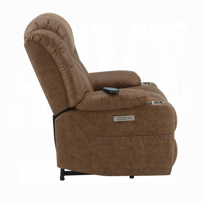 Krabi Power Recliner w/Lift, Heating & Massage - Brown