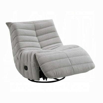 Brasov Swivel Chenille Recliner Accent Chair - Multiple Color Options