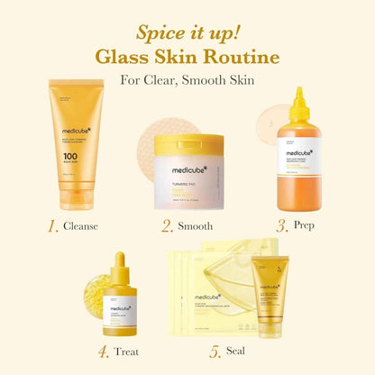Medicube Kojic Acid Turmeric Toner Pad 160ml / 70pads
