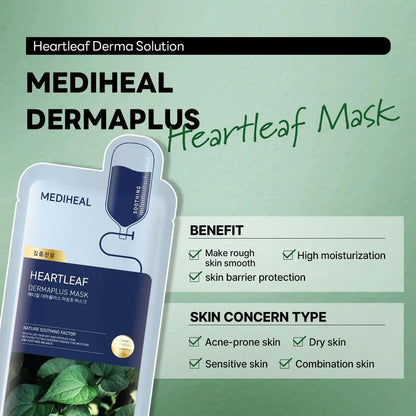 Mediheal Dermaplus Heartleaf Mask 22ml