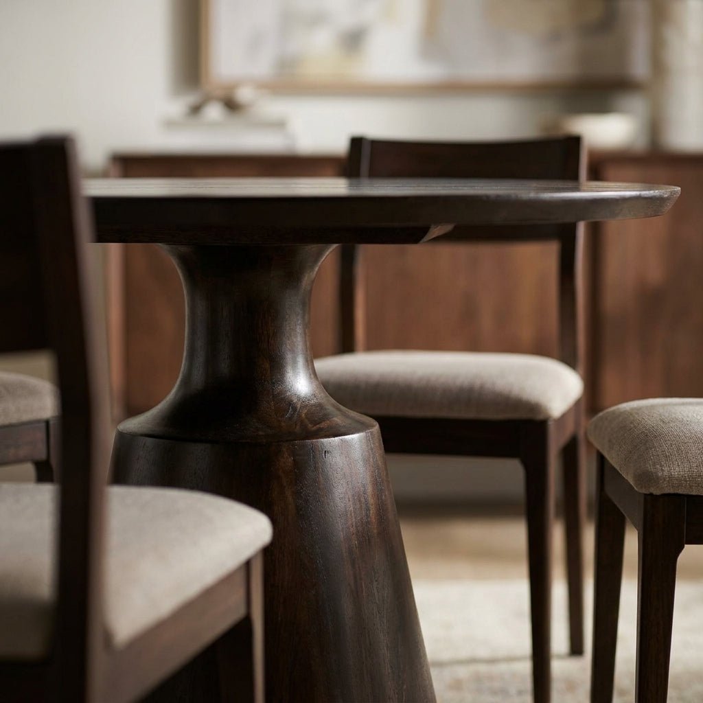 Merritt Dining Table Dark Brown