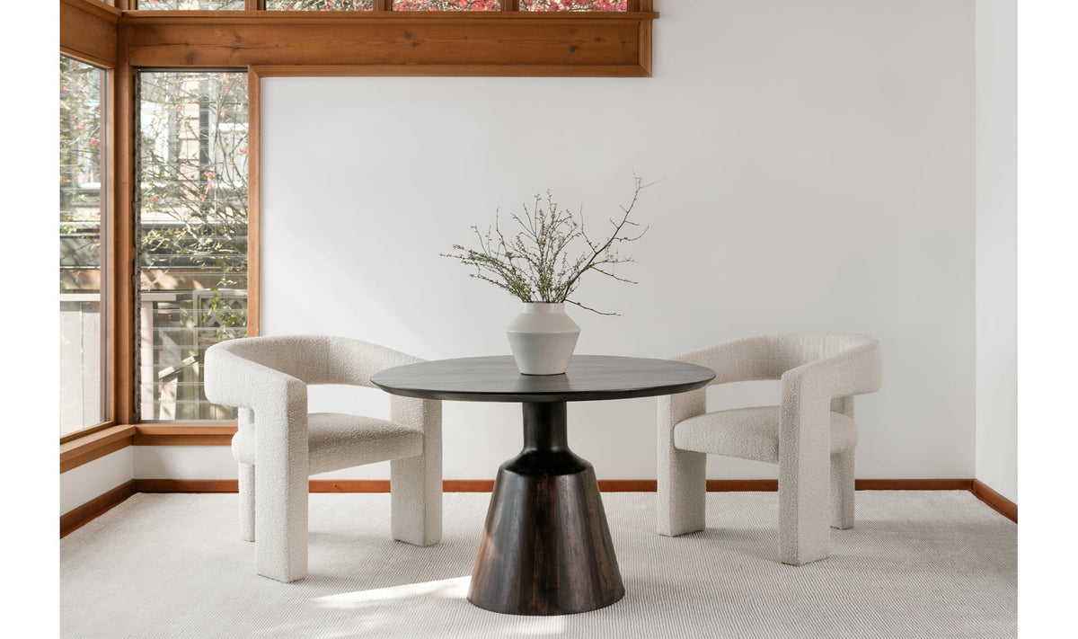 Merritt Dining Table Dark Brown