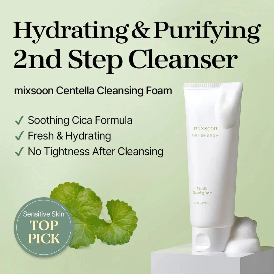 Mixsoon Centella Cleansing Foam 150ml