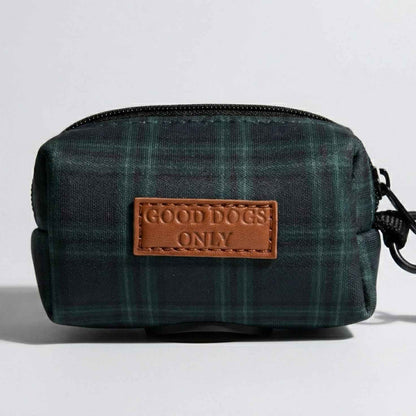 Plaid Waste Bag Holder